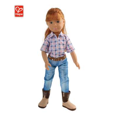 Kruselings Doll Chloe In The Riding Cowgirl Style Baby Doll Girl Toys