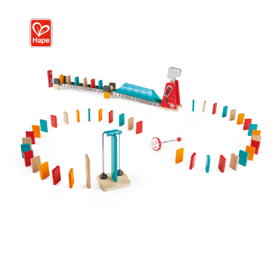 Colorful Wooden Stick Dominoes Children Education Toy Kid Wooden Dominoes Set