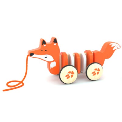 Low Price Guaranteed Quality Baby Push Toy Car,Pull Along Fox