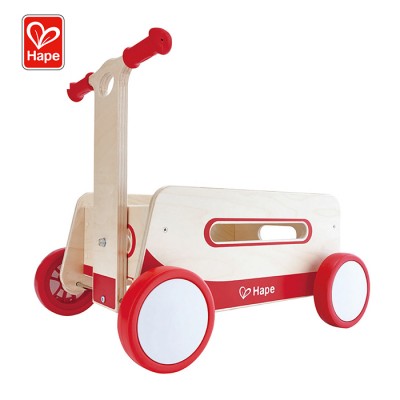 Hape Children Certificated Walker Training Wooden High Quality Ride On Toy Car